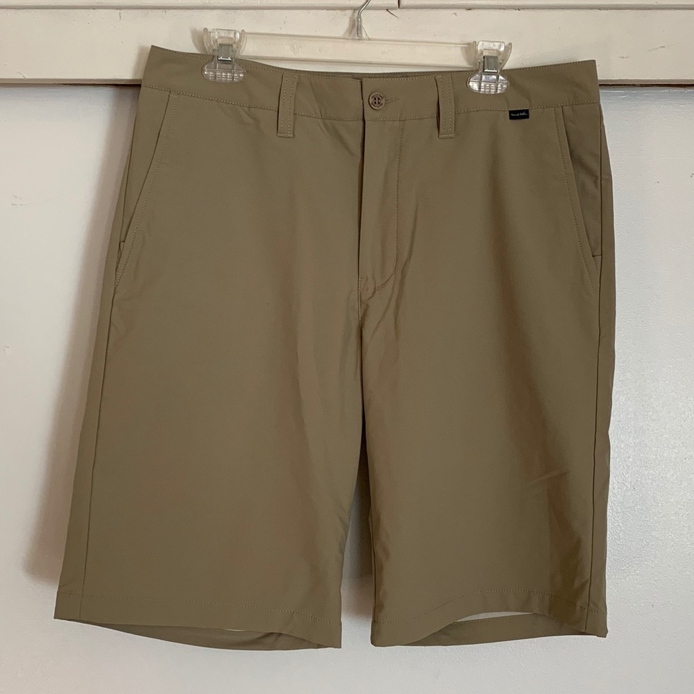 Travis Mathew Khaki Golf Shorts